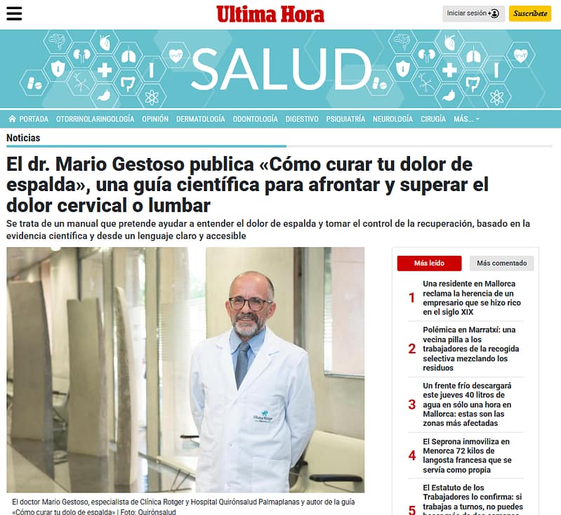 Mario Gestoso Noticia de UH
